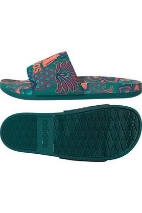 ADIDAS - Green Floaters & Flip Flops - 6