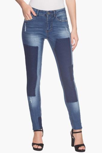 patch jeans womens