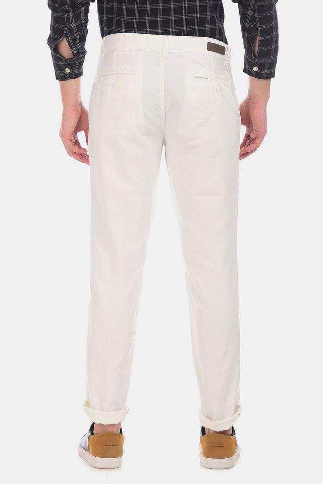 Ruggers Blue Slim Fit Flat Trousers  Buy Ruggers Blue Slim Fit Flat  Trousers Online at Low Price in India  Snapdeal