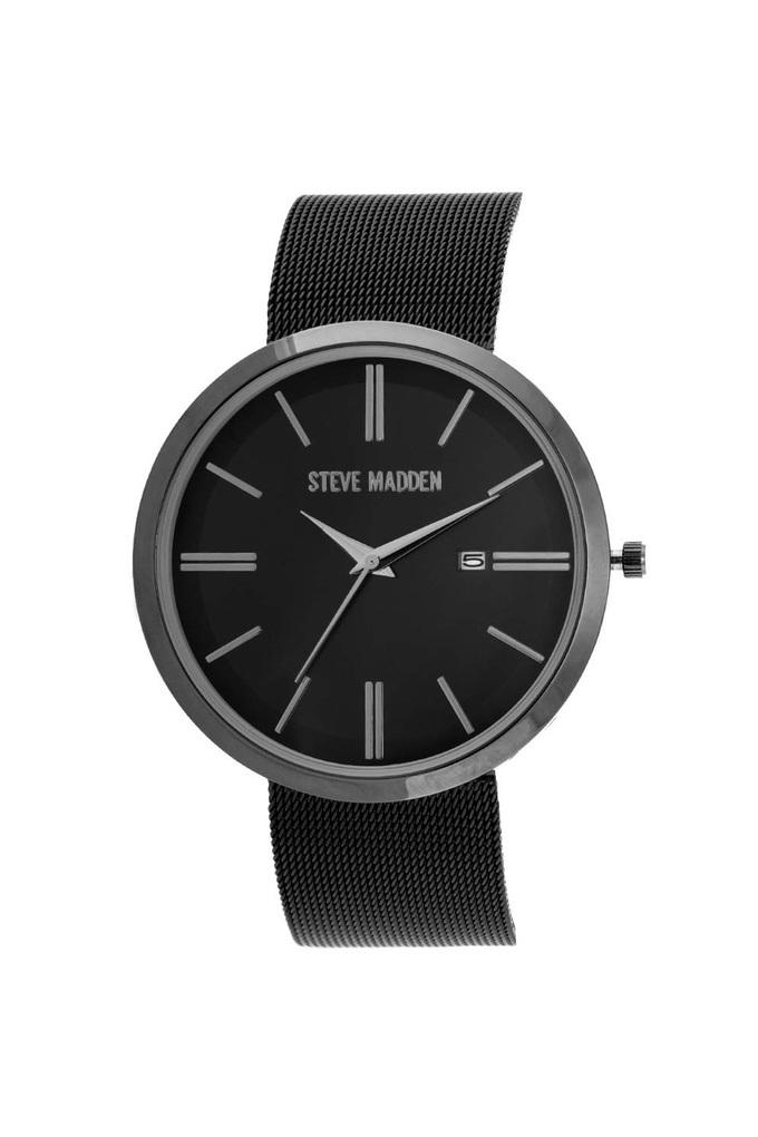 Steve madden shop black mens watch