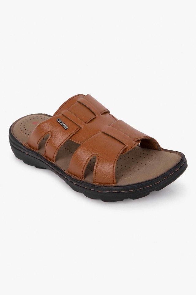 Buy DUKE undefined Mens Leather Comfort Sandals Shoppers Stop
