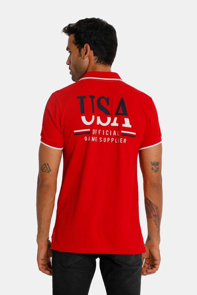 Us polo clearance collar t shirt