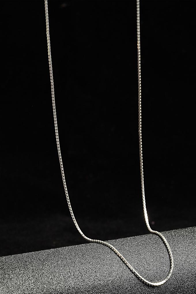 18in sterling clearance silver necklace