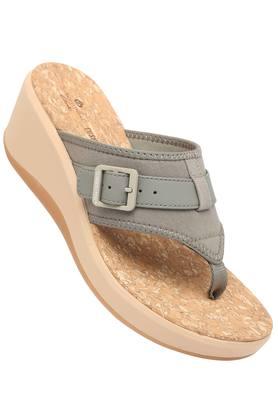 CLARKS - Olive Wedges - 2