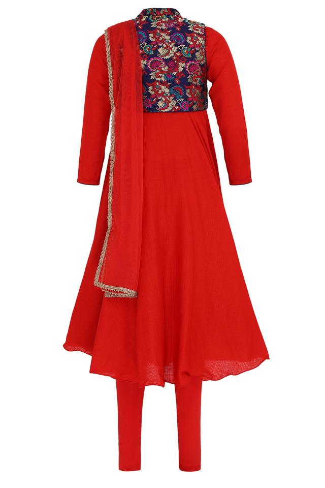 Churidar with Anarkali Frock | fashionzs