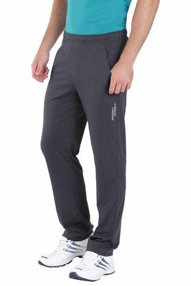 Buy Jockey Blue Mid Rise Checks Track Pants  IM03 for Men Online  Tata  CLiQ