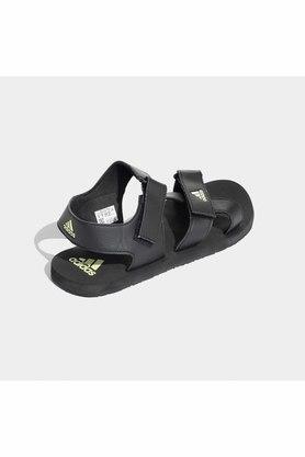 Buy ADIDAS Black Mix Rubber Slip On Mens Sandals Shoppers Stop