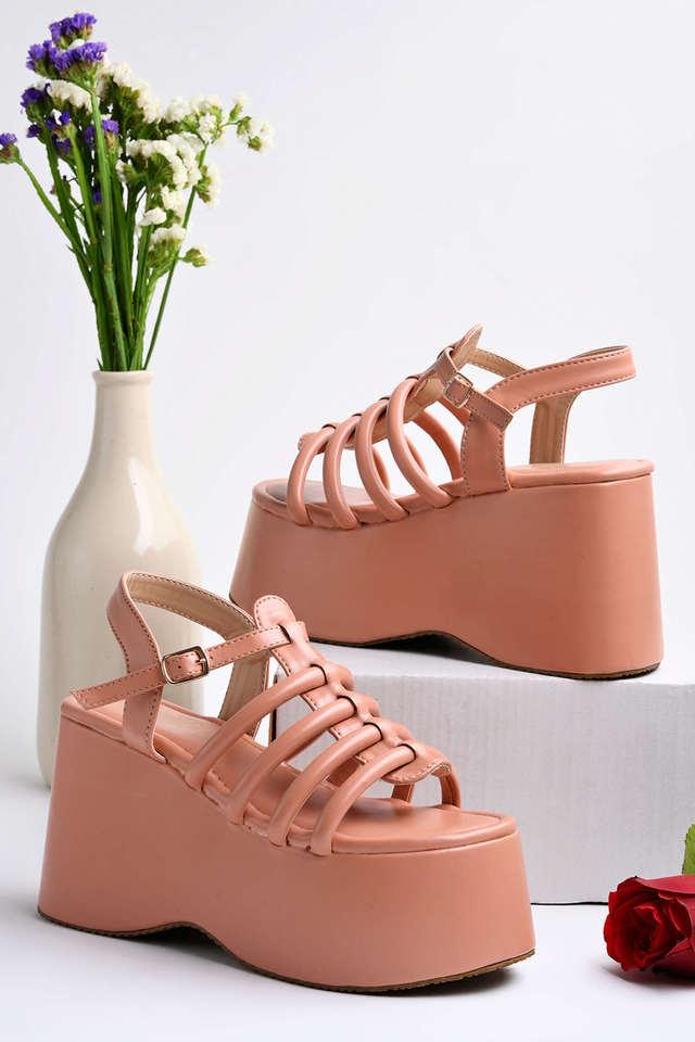 SHOETOPIA -  Peach Sandals - Main