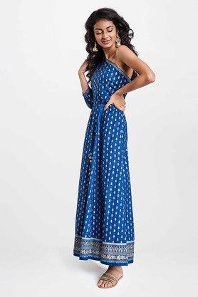 GLOBAL DESI - Ink Blue Dresses - Main