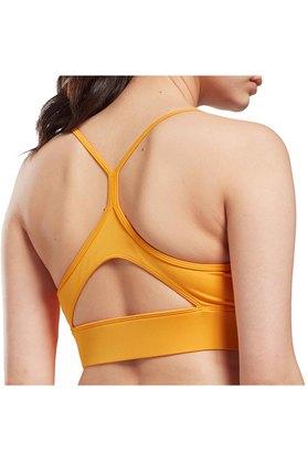 Reebok yellow sports store bra