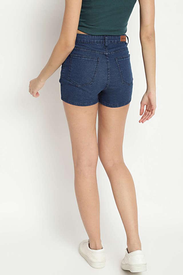 Loose Fit denim shorts - Denim blue - Kids | H&M IN