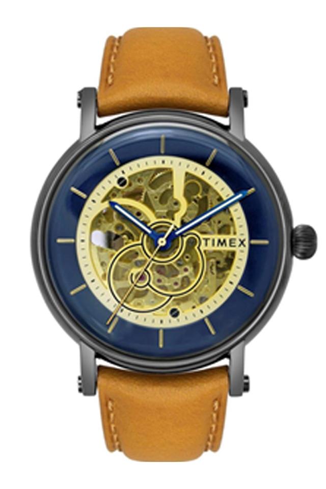 Buy TIMEX Mens Blue Dial Mechanical Watch - TWEG16711 | Shoppers Stop