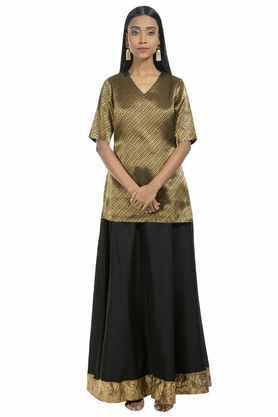 INDYA - Black Kurtis & Tops - 3