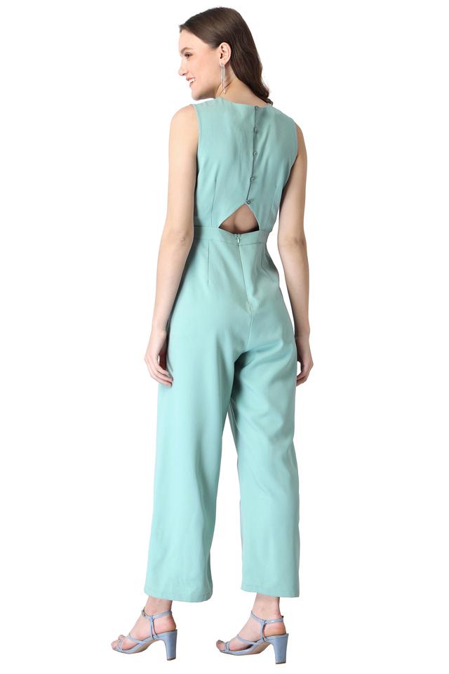 Women's hot sale crepe jumpsuits