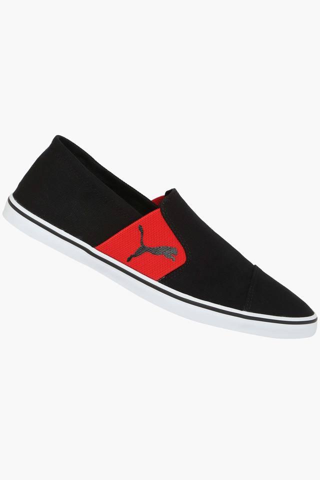 Mens canvas slip store on shoes