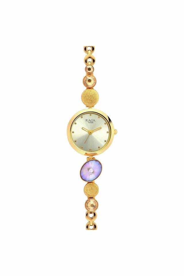 Titan raga gold sales plated ladies watches