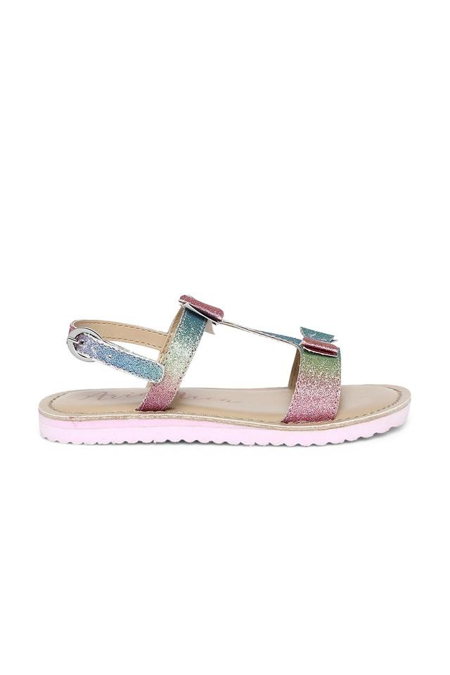 Rainbow buckle online sandals