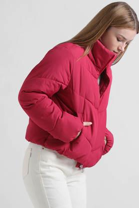 Only pink cheap puffer jacket