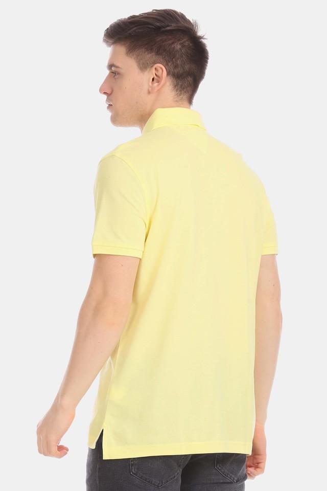 Tommy hilfiger blue and deals yellow shirt