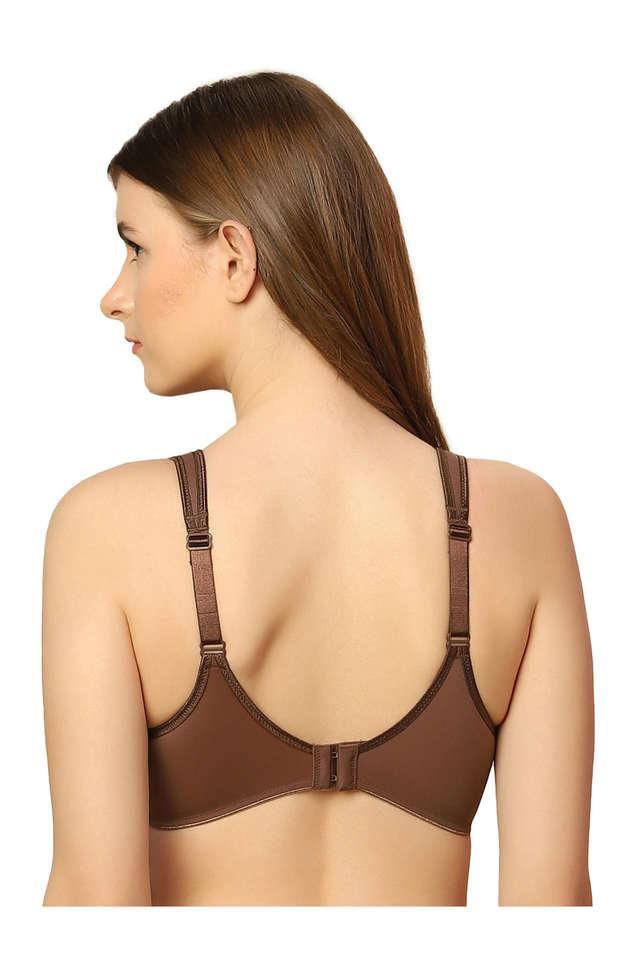 Buy TRIUMPH Brown Minimizer 121 Wired Fixed Strap Padded Women's Bra