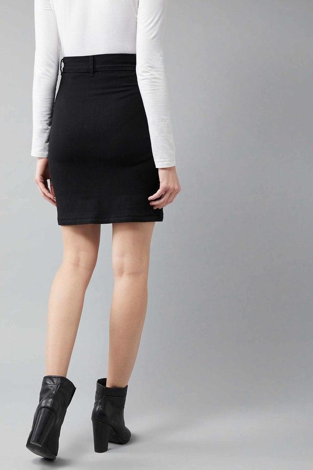 DOLCE CRUDO -  Black Skirts - Main