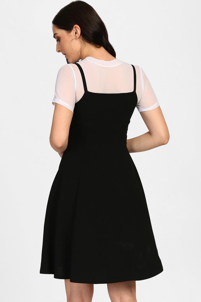 Stalkbuylove 2025 black dress