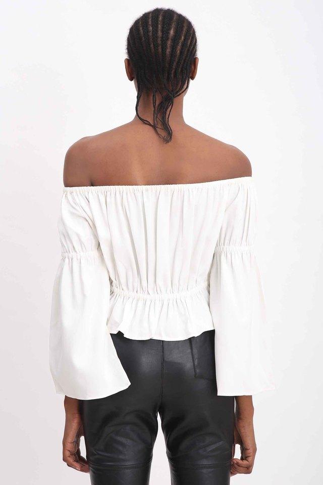 Off shoulder hotsell bodycon top