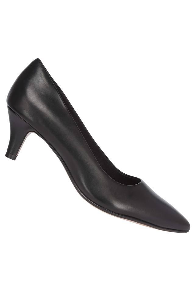 Black clarks outlet heels