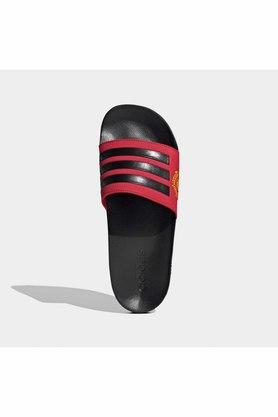 Red best sale adidas sandals