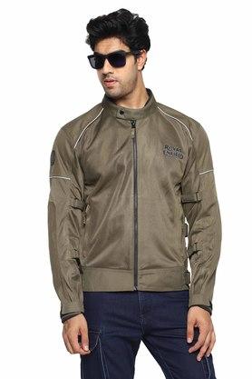 Buy ROYAL ENFIELD Brown Polyester Cotton Regular Fit Mens Riding