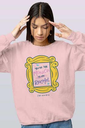 BFF Monica to Rachel Round Neck Womens Sweatshirt