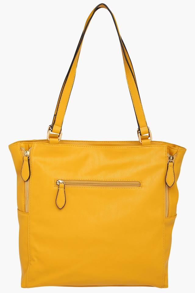 Sembonia synthetic discount leather satchel bag