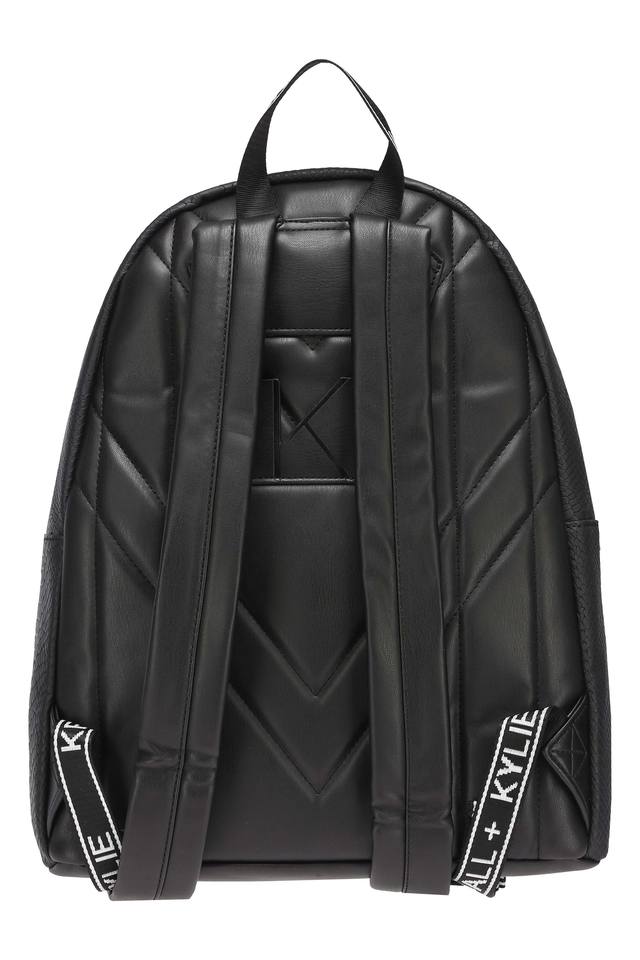 KENDALL + KYLIE Small Zipper Black Backpack