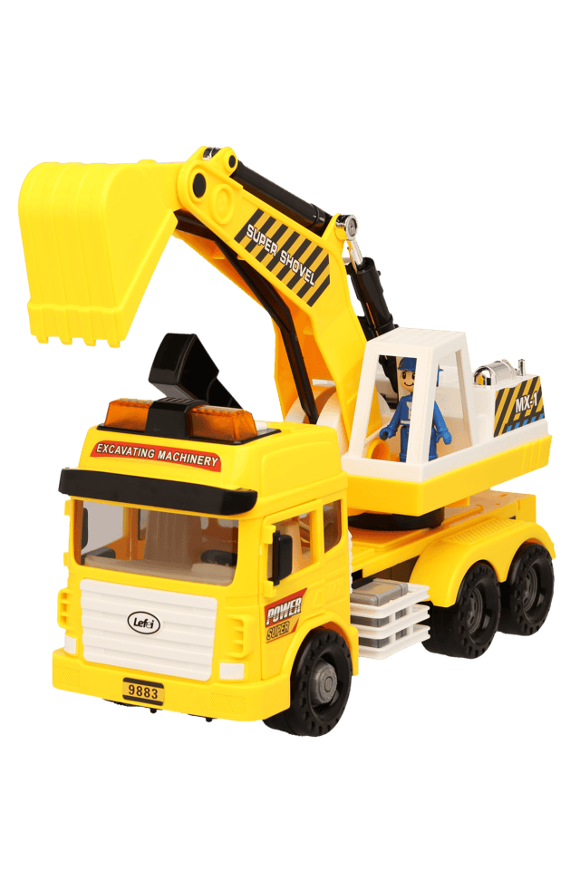 Buy LIFE Multi Boys Big Excavator Construction Toy Truck Shoppers Stop