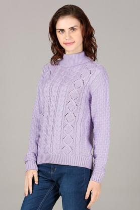 Lilac deals pullover sweater