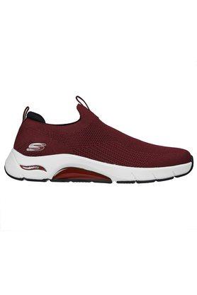 Mens store burgundy skechers