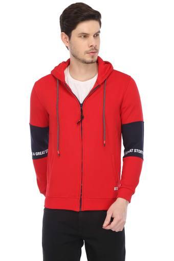 spykar hooded sweatshirt