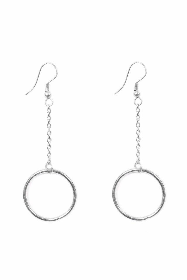 Sterling Silver CZ Linear Drop Earrings – Sterling Forever