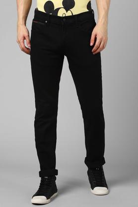 Slim Fit B-91 Formal Black Solid Trouser - Travis