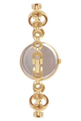 Womens Raga Mother of Pearl Dial Metallic Analogue Watch 2539YM02