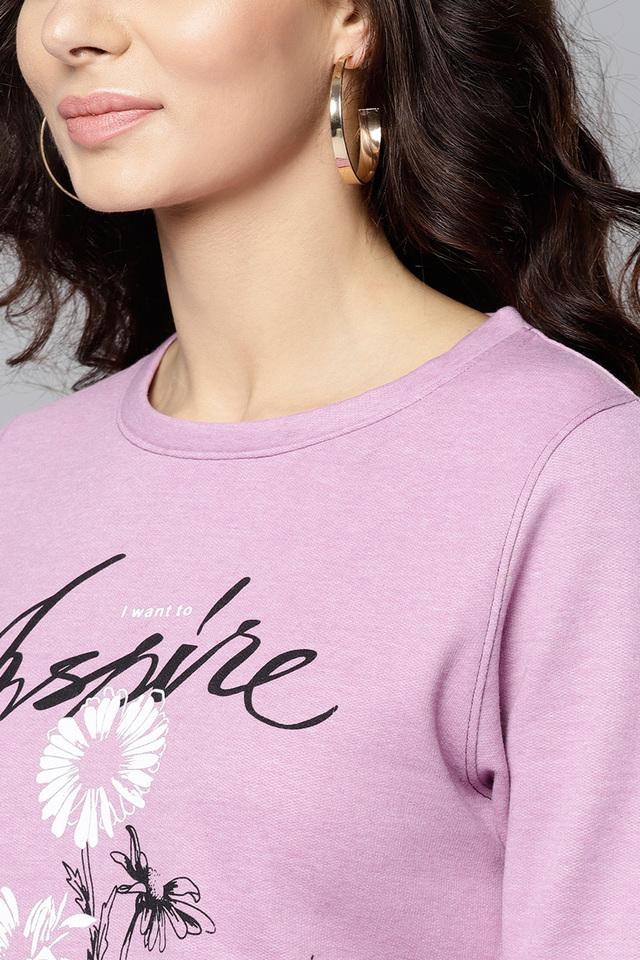 Floral print sweatshirt outlet womens