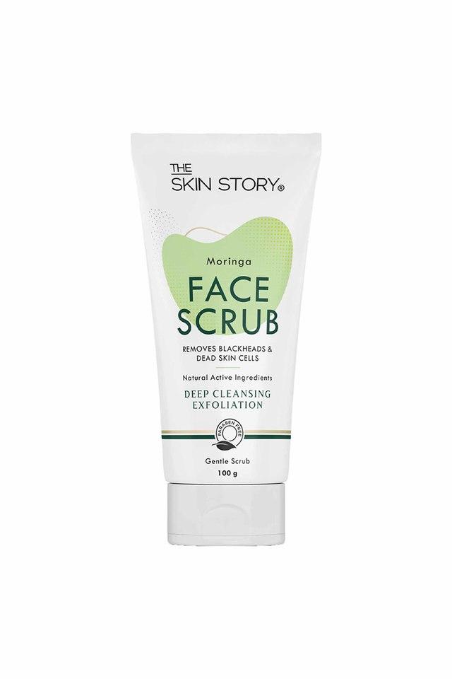 Buy THE SKIN STORY Moringa Face Gentle Scrub, Deep Cleansing Exfoliator