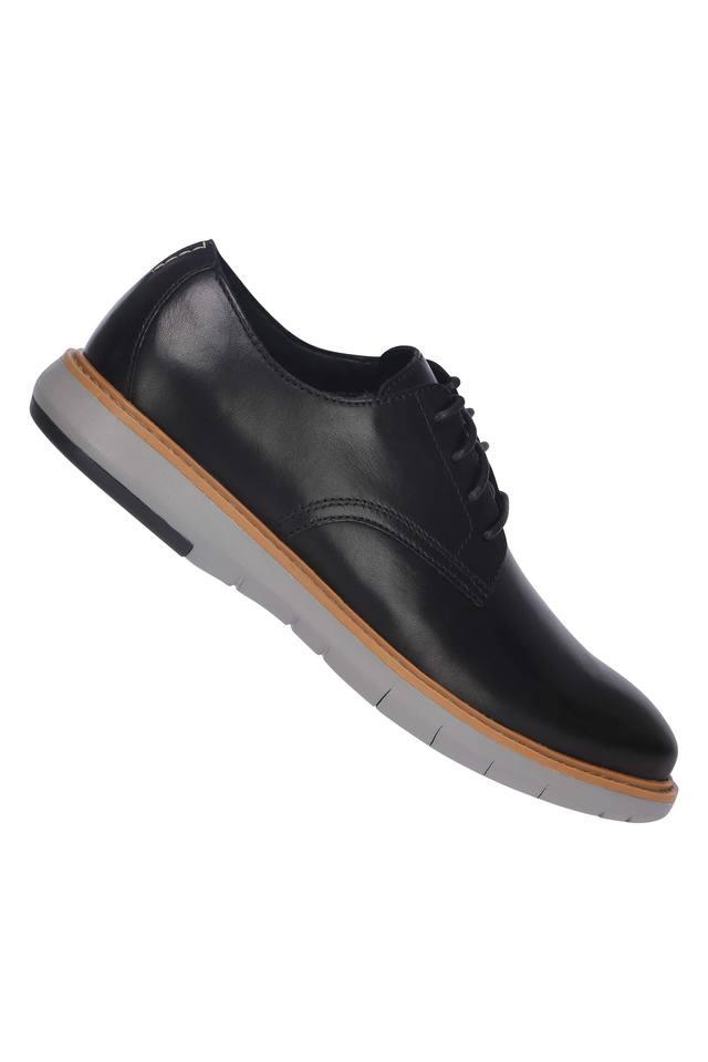 CLARKS -  Black Casuals Shoes - Main