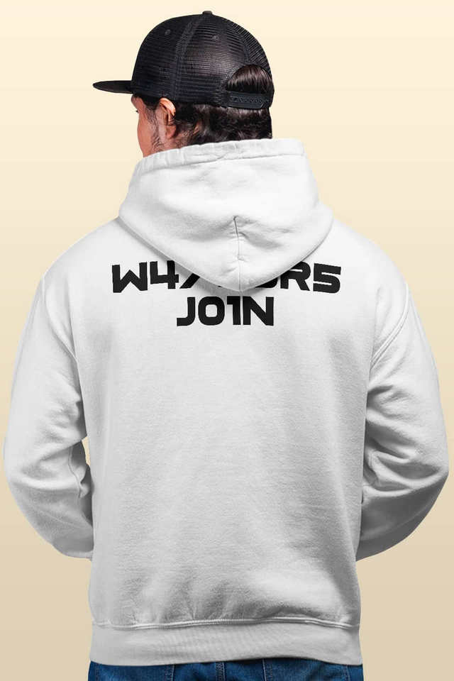 Buy MACMERISE White Alan Walker Core Walkers Join Mens Hoodie