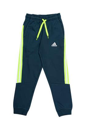 Buy ADIDAS Night Stripes Cotton Regular Fit Boys Track pant