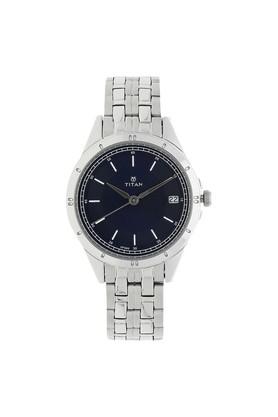Buy TITAN Mens Analogue Leather Watch 1489KL02 Shoppers Stop