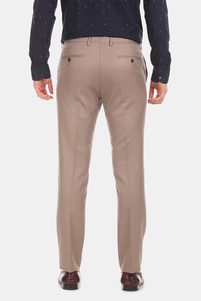 BILLY - Wide-Leg Cotton-Twill Trousers - Men - Light brown Billy