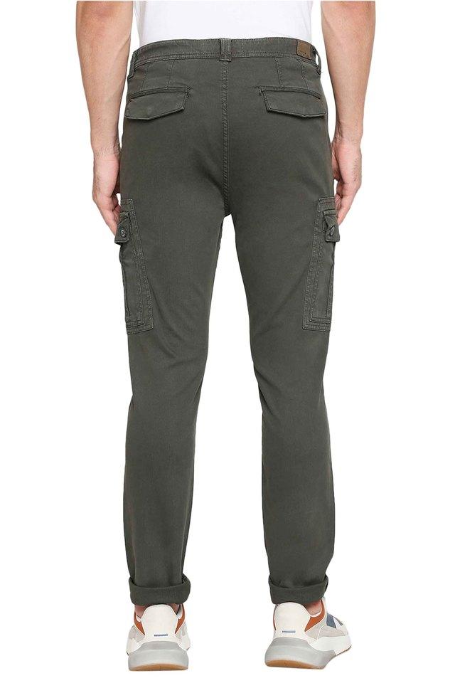 LEE COOPER -  Olive Casual Trousers - Main