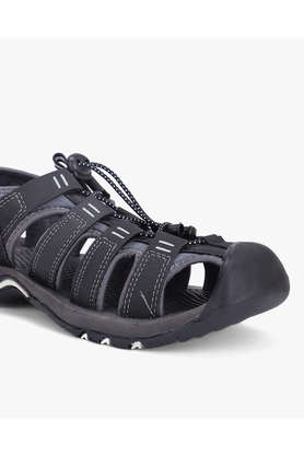 Lee cooper hot sale black sandals