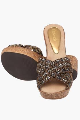 CATWALK - Bronze Wedges - 3